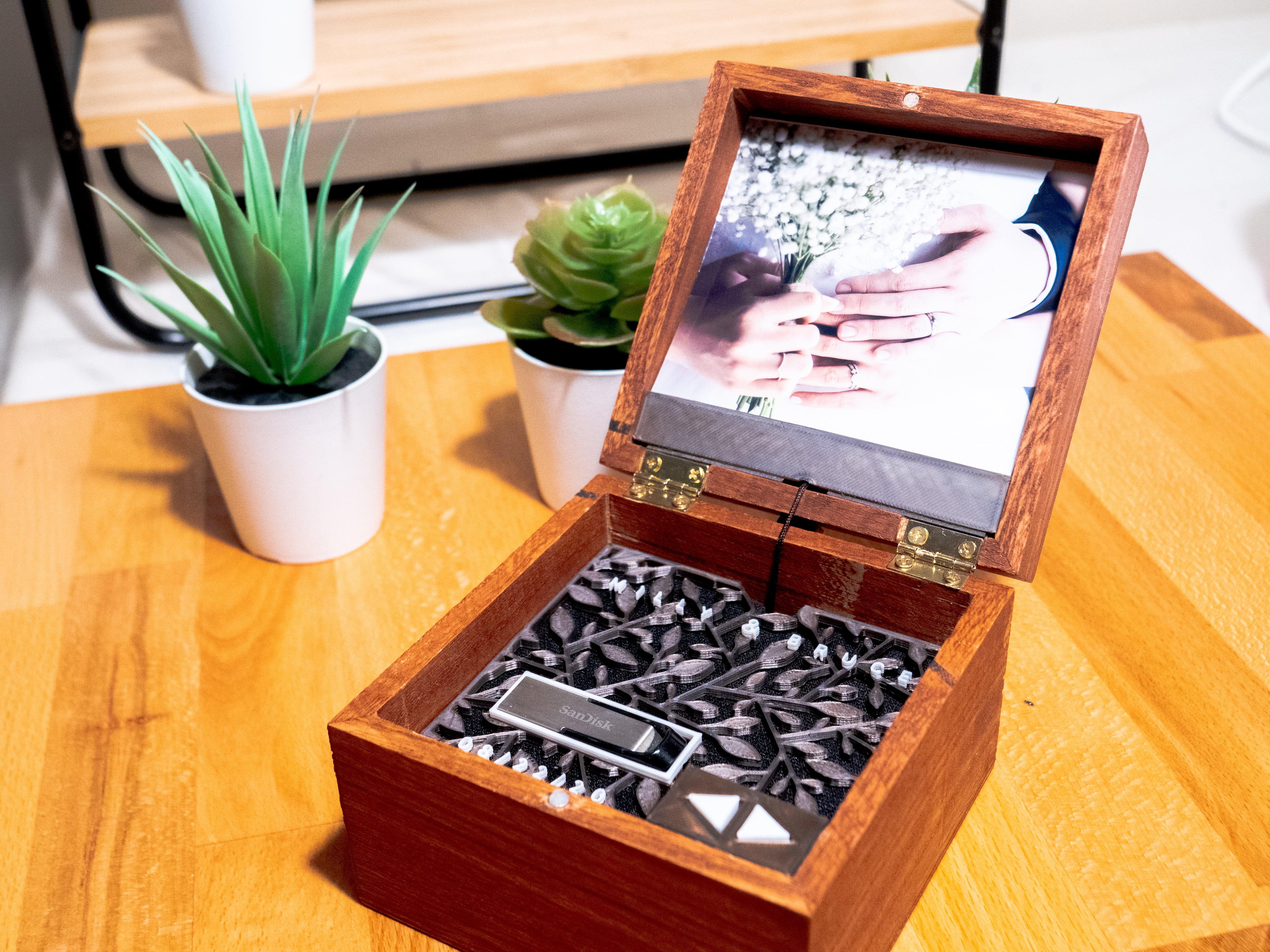 The Box of Memories with it's contents
